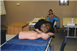 A Student Praticing CPR at Training Session