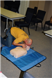 CPR Training Demonstration