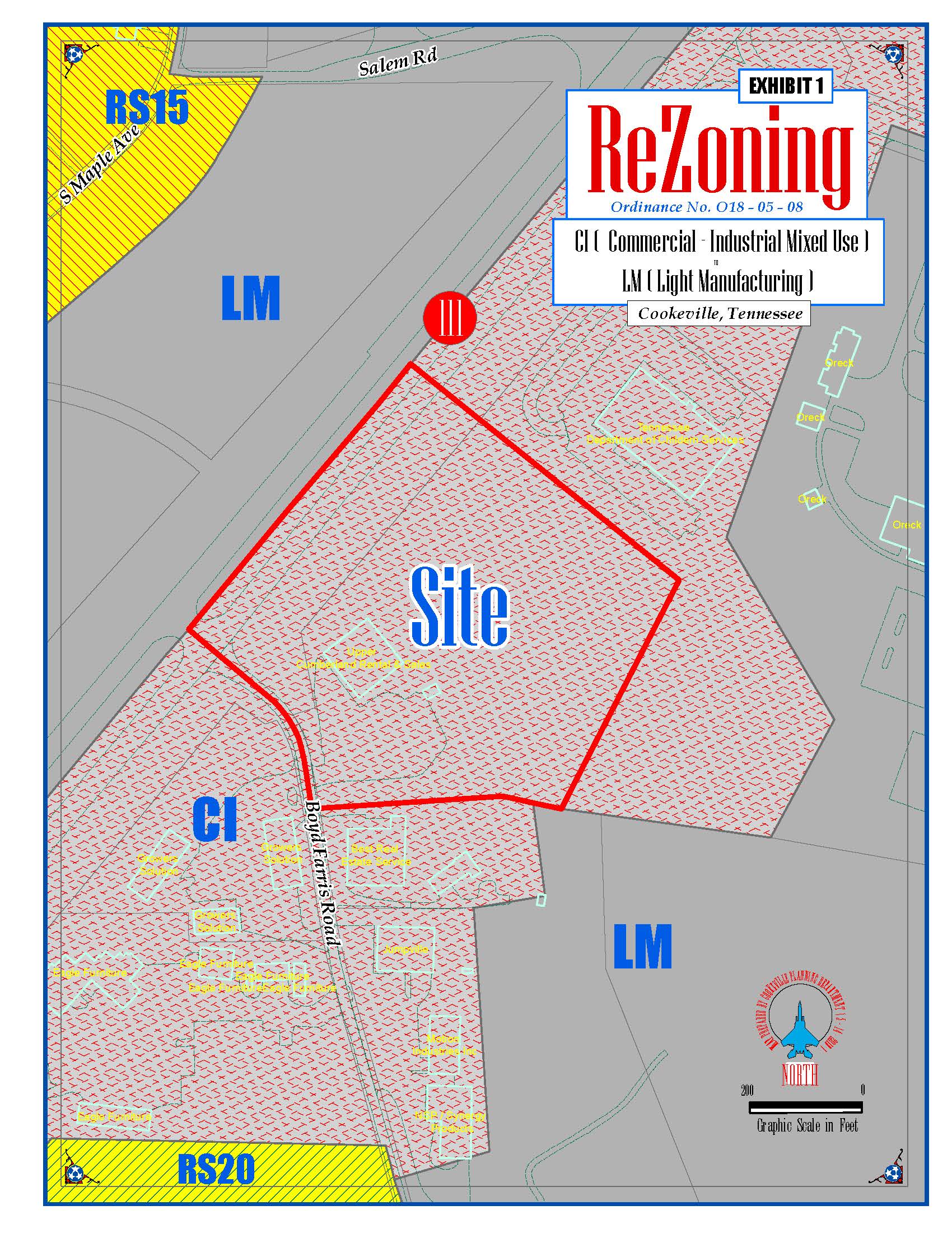 EXHIBIT 1  ORDINANCE O18-05-08