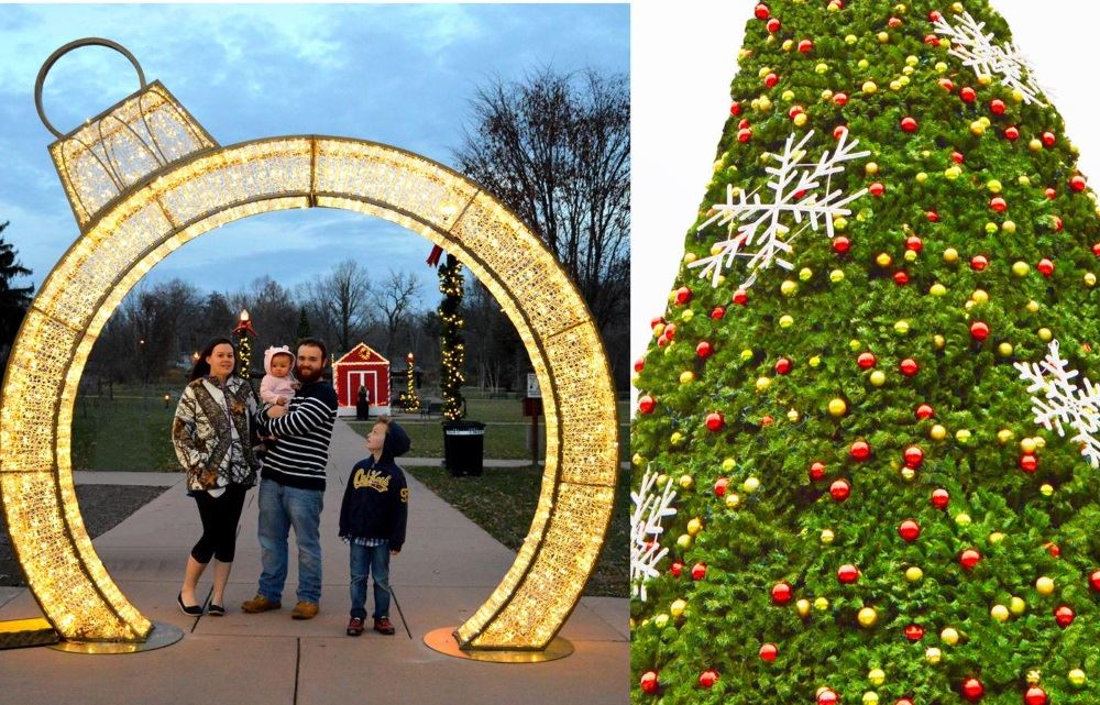 Christmas in the park at Dogwood Park