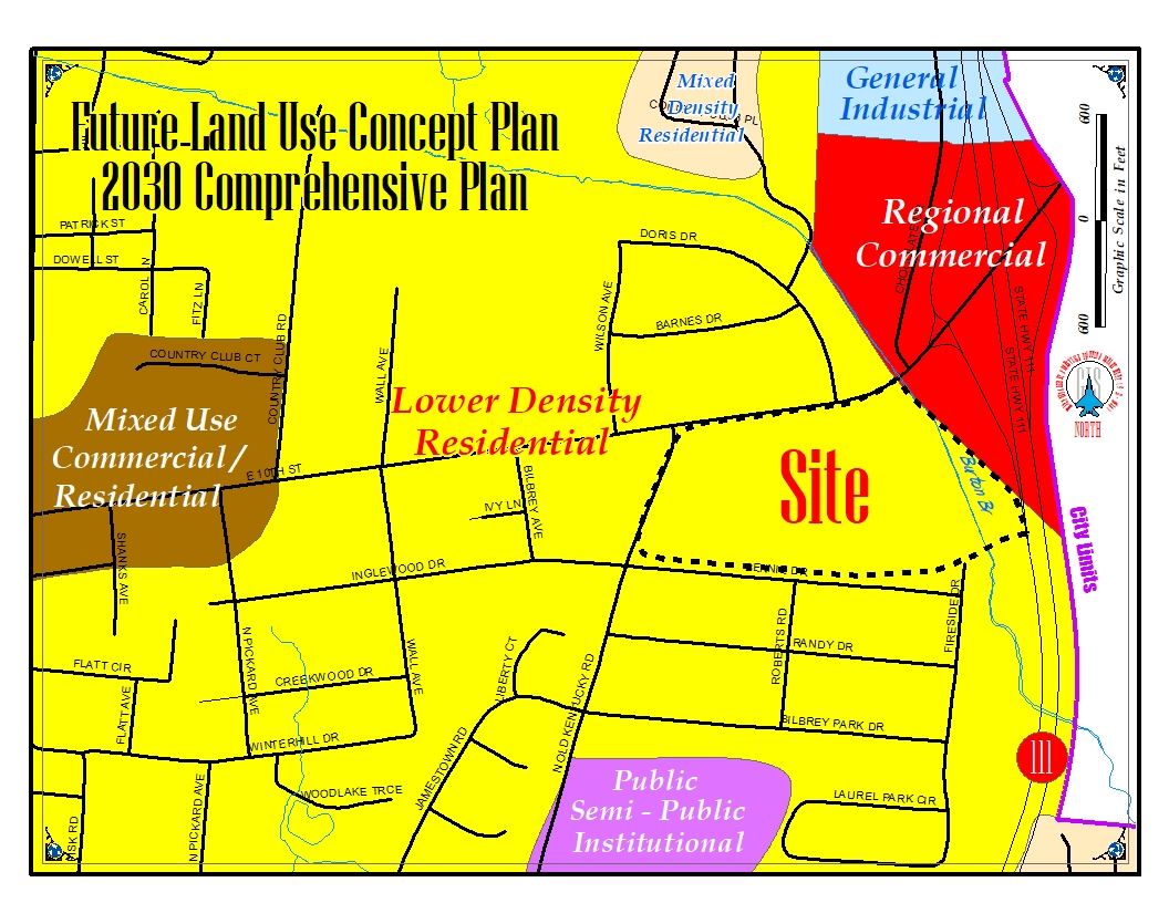 EXISTING FUTURE LAND USE ( 1545 E 10th St )
