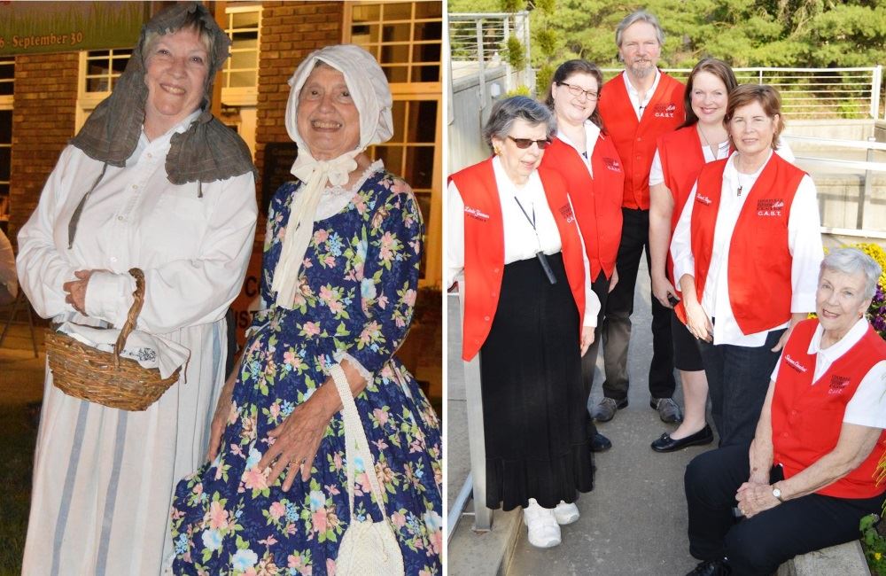Leisure Services docents and C.A.S.T. volunteers