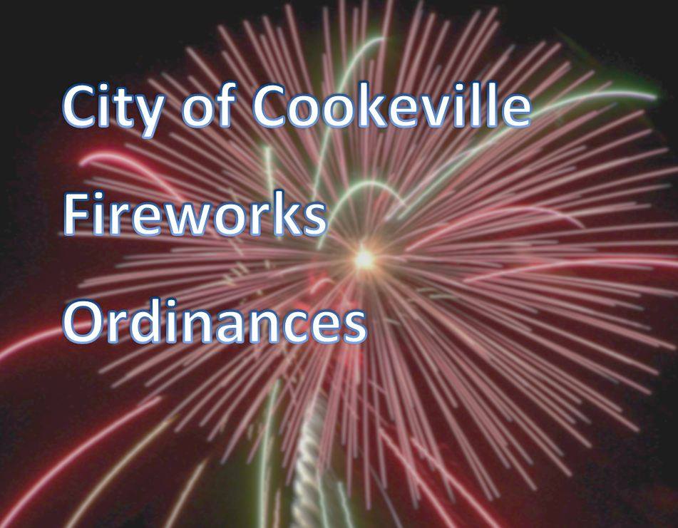 fireworksordinance