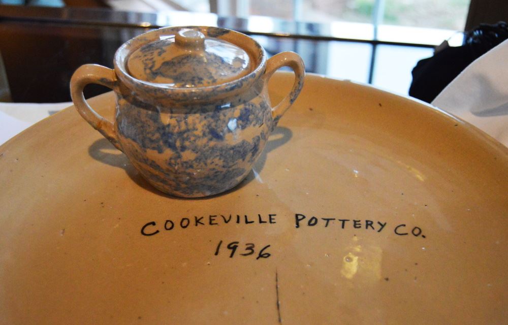Cookeville Pottery Company exhibit at Cookeville History Museum