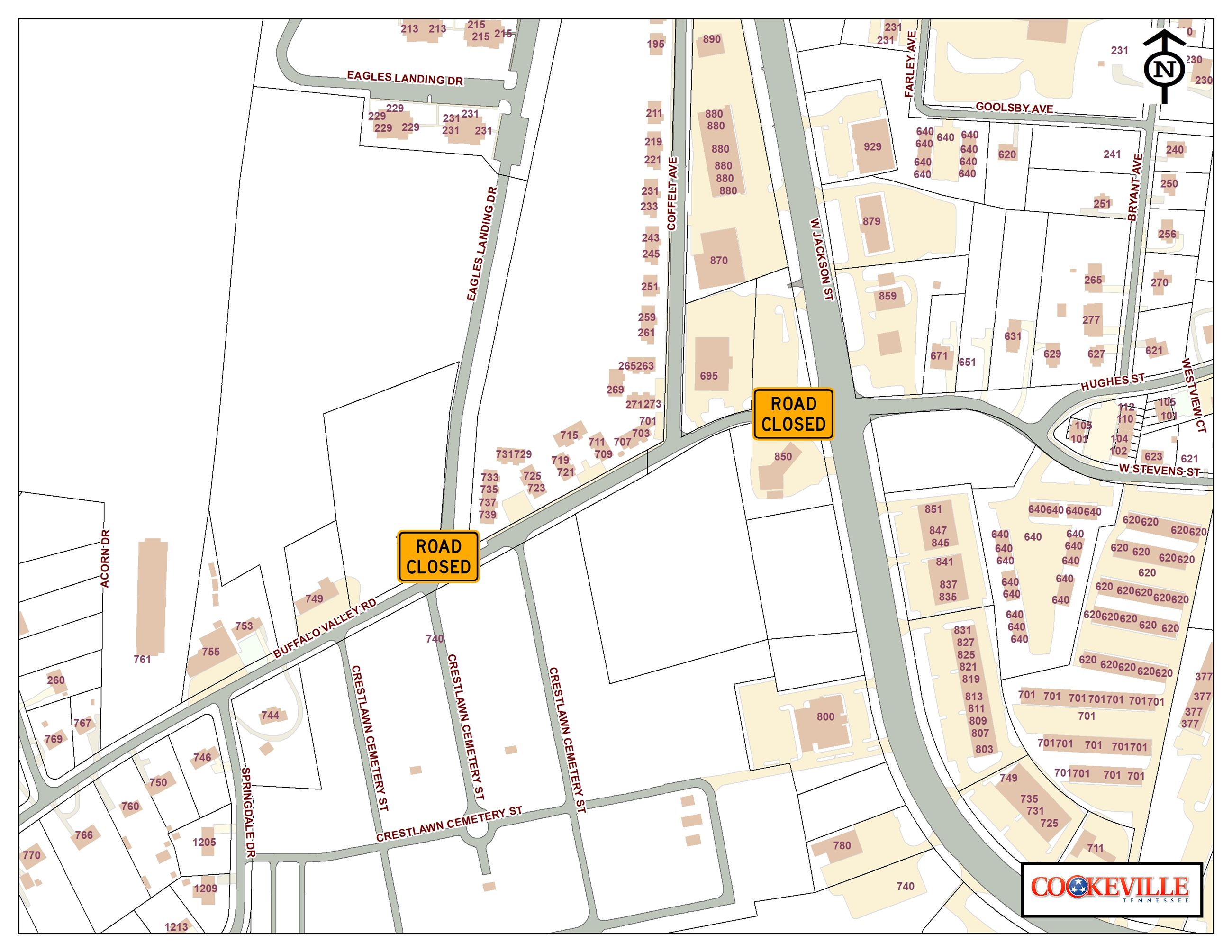 Road Closure_ Buffalo Valley Road