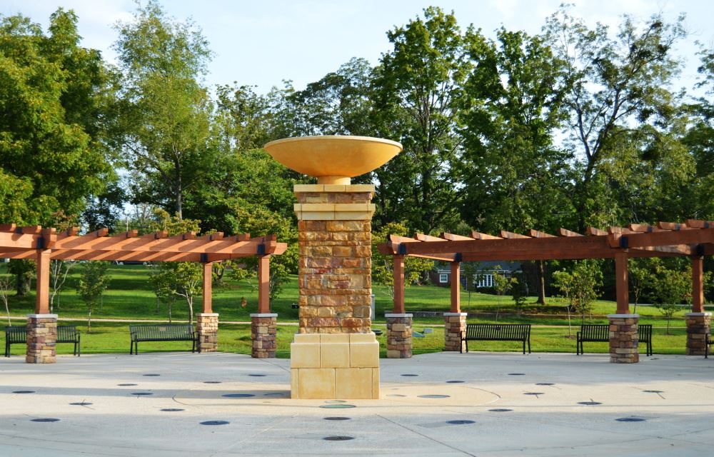 Dogwood Park fountain off