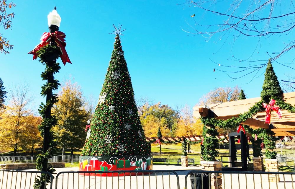Dogwood Park Christmas tree