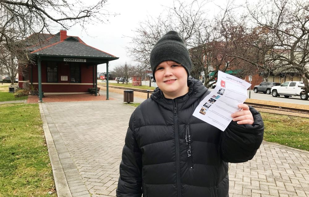 WestSide Scavenger Hunt begins at Cookeville Depot Museum
