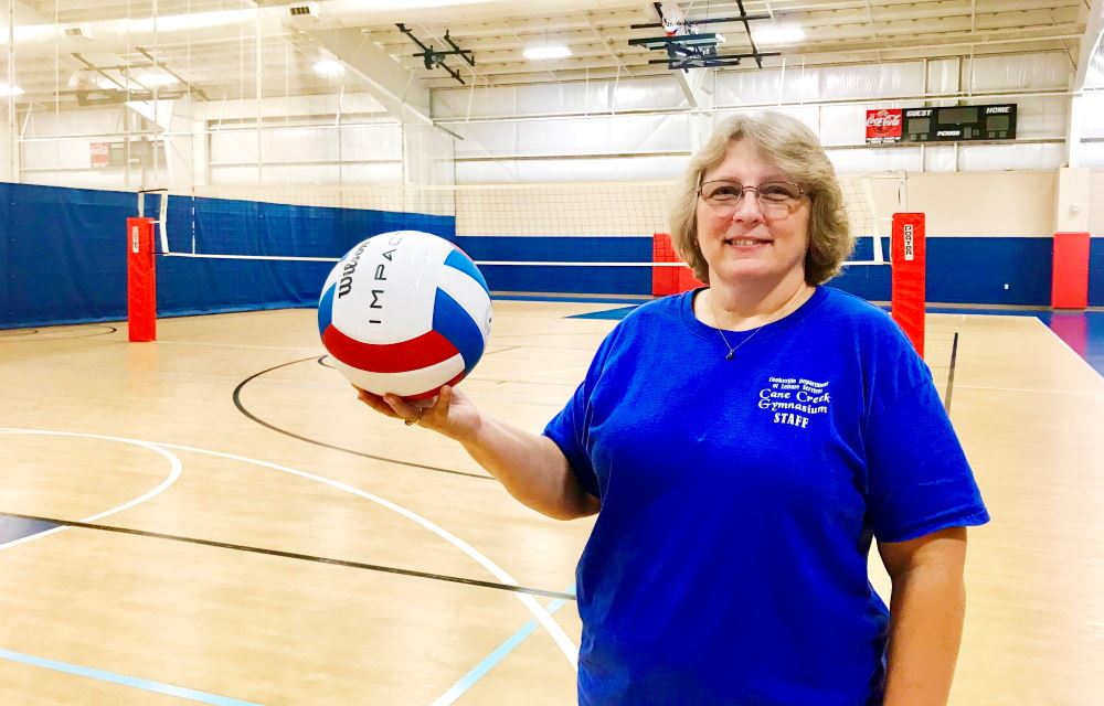 volleyball at Cane Creek Gymnasium