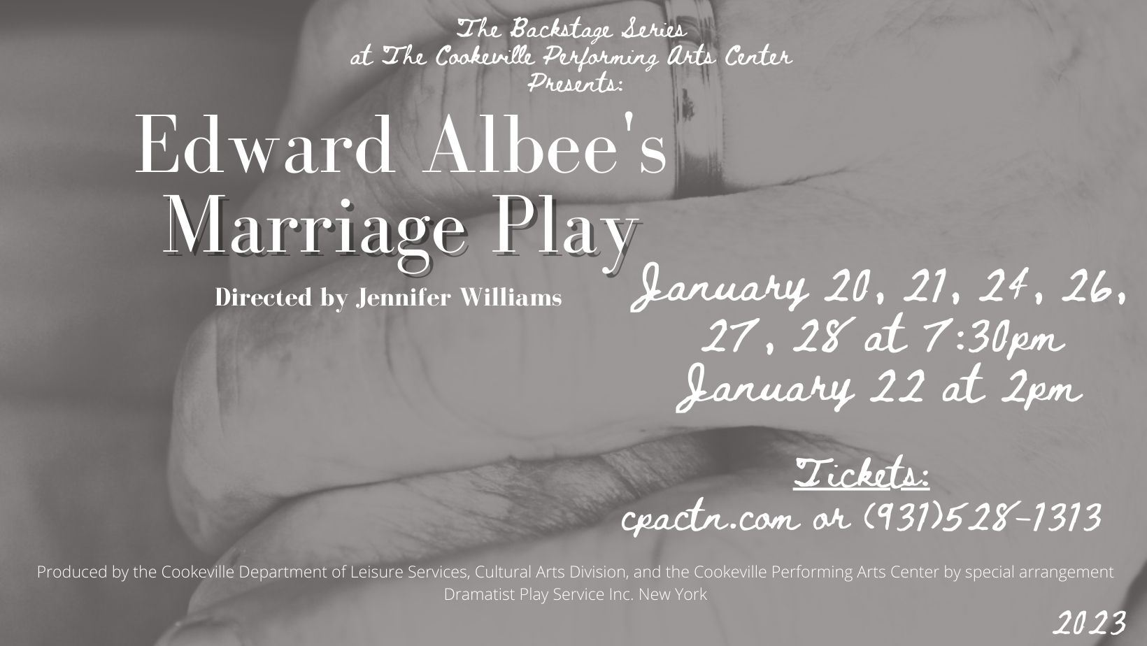 Facebook banner Marriage Play
