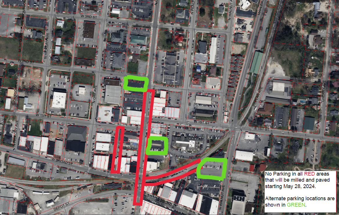 Street Milling and Paving in North Cedar Area