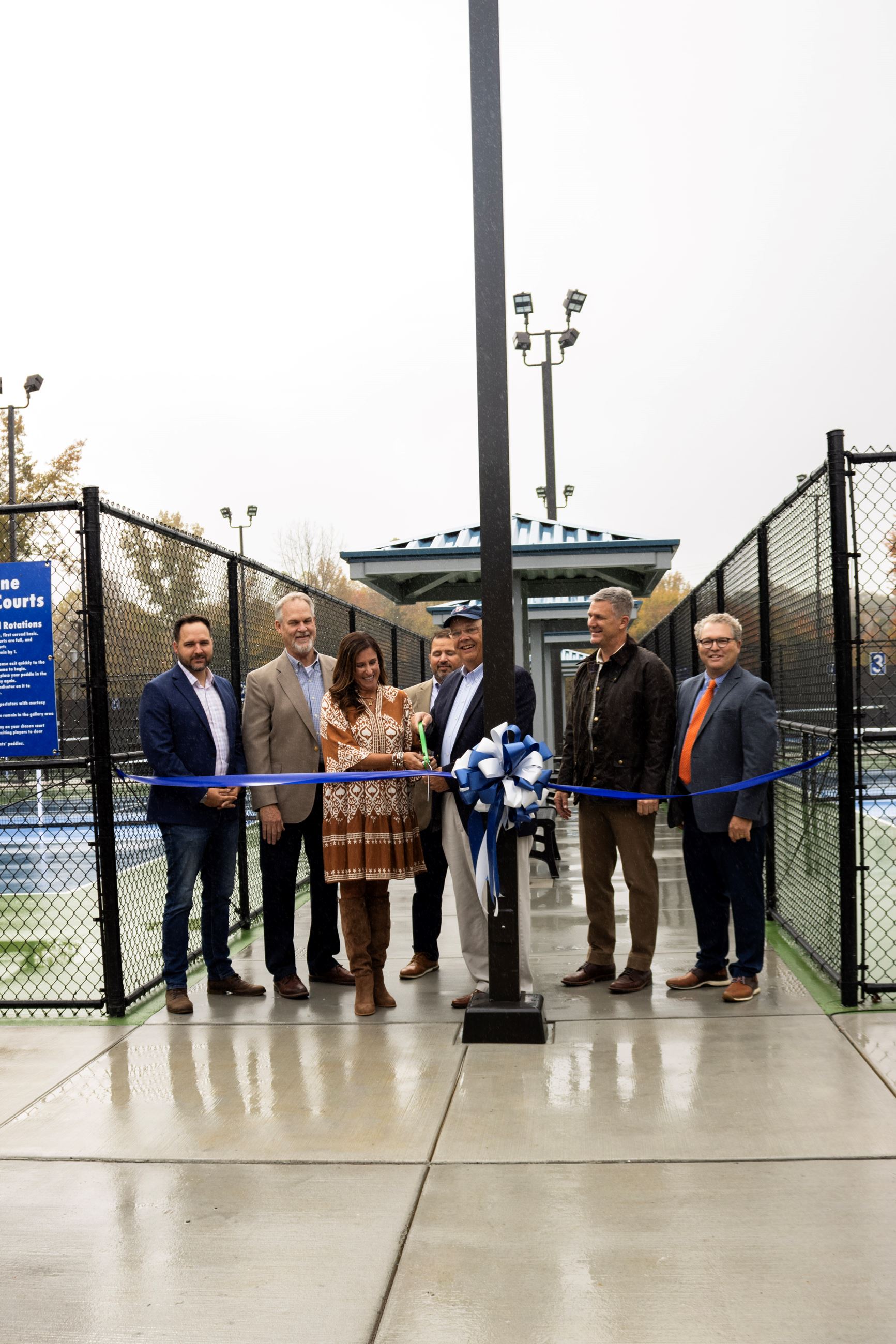Pickleball Ribbon Cutting 