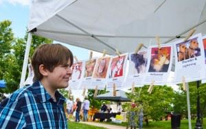 Top Dog photos are a popular display at Dogapalooza.